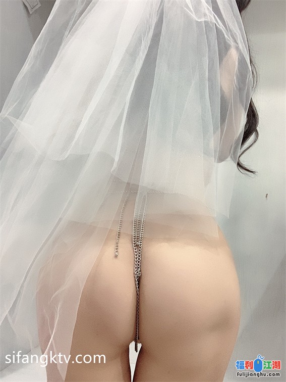 秀人网顶级巨乳女神 朱可儿 婚纱铁链T裤超大尺度【2G】